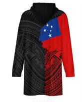 Samoan Hoodie Blanket - Samoa Flag